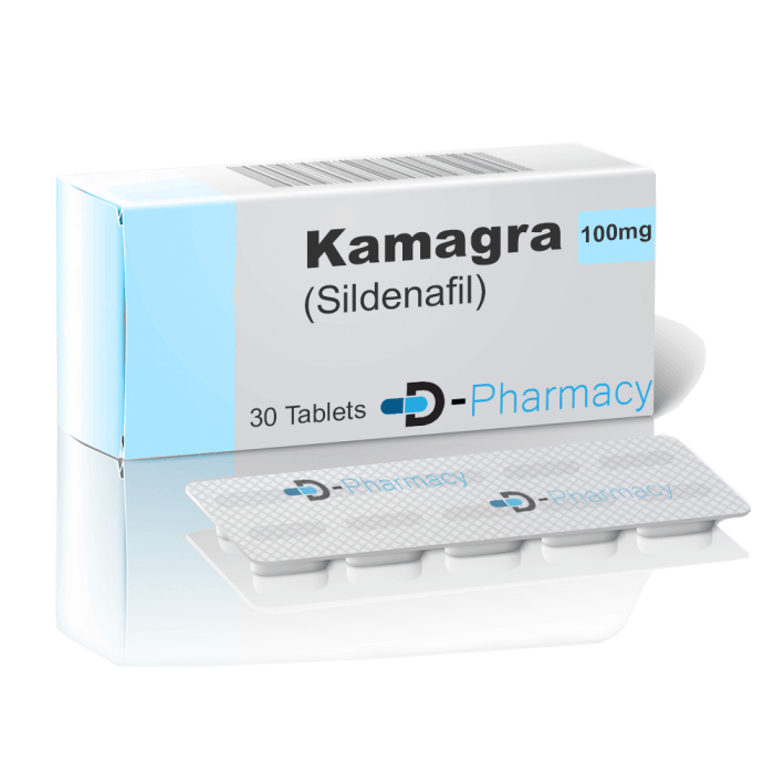 Shop Kamagra or Sildenafil 100mg Online from D-Pharmacy