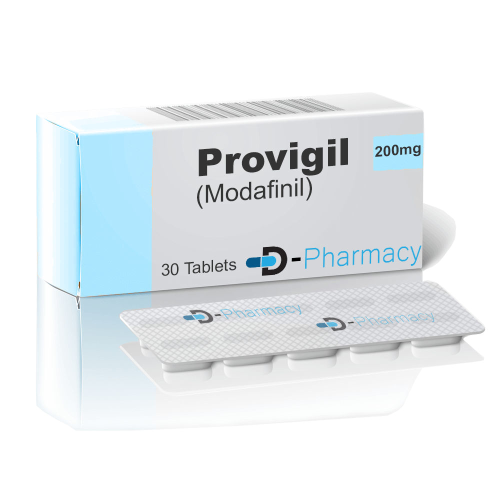 Shop Provigil or Modafinil 200mg Online from D-Pharmacy