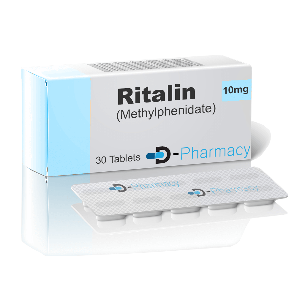 Shop Ritalin 10mg Online from D-Pharmacy